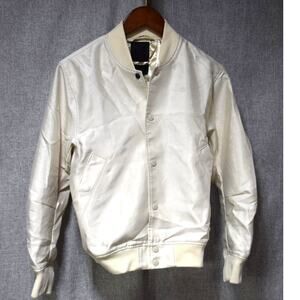 G-Star Raw Women’s Deline BF Bomber Jacket Small White Satin